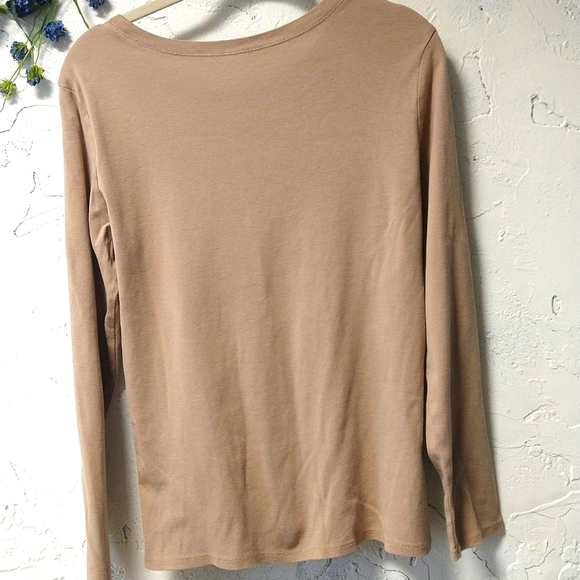 J.Jill Crew Neck Tee - Picture 3 of 3